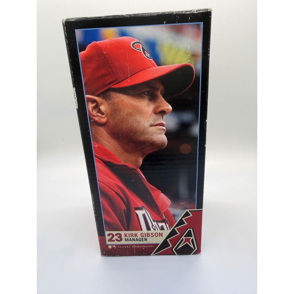 Kirk Gibson Arizona Diamondbacks 2011 SGA Bobblehead Original Box Dbacks MLB
